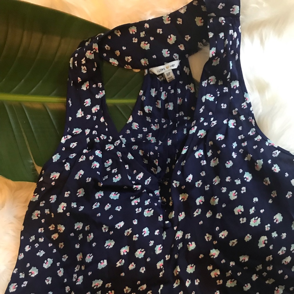 Flower tank top